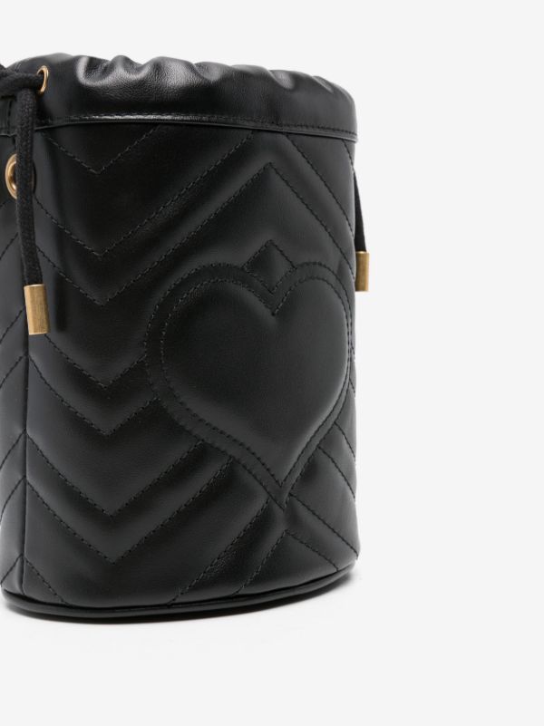Gucci mini GG Marmont bucket bag