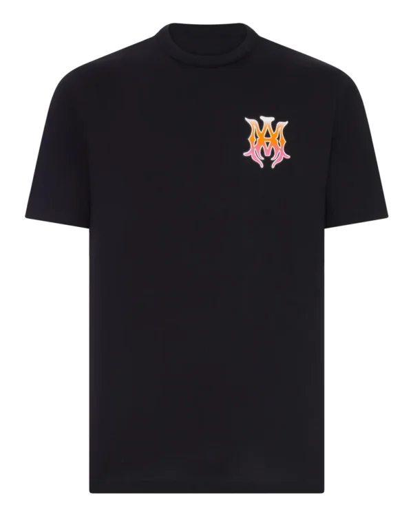 AMIRI COTTON T-SHIRT WITH FRONT LOGO