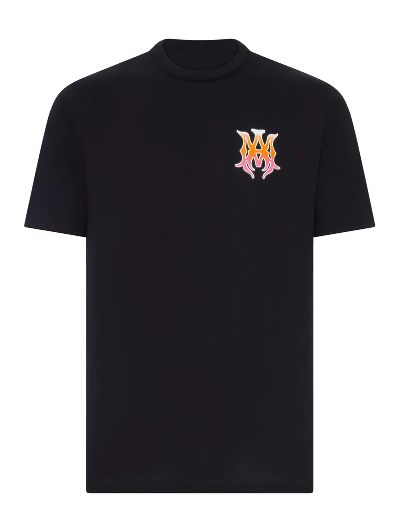 AMIRI COTTON T-SHIRT WITH FRONT LOGO